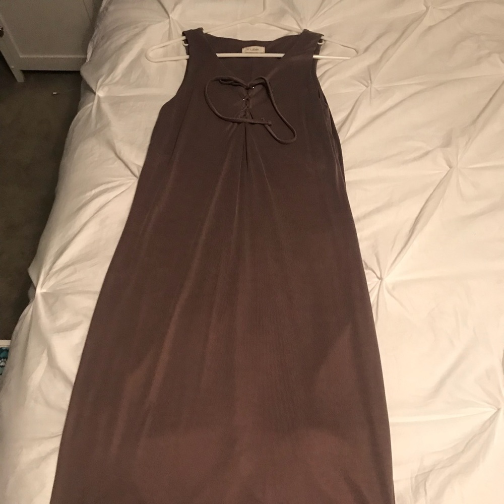 Fitted midi dress